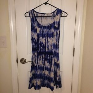Tye dye blue dress 💙